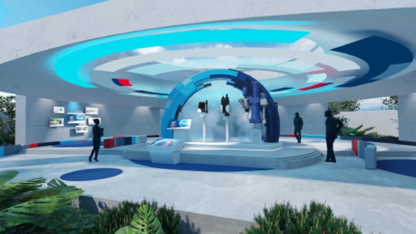 Virtual view Bosch Highlight exhibit from B12-Touch - digital sales