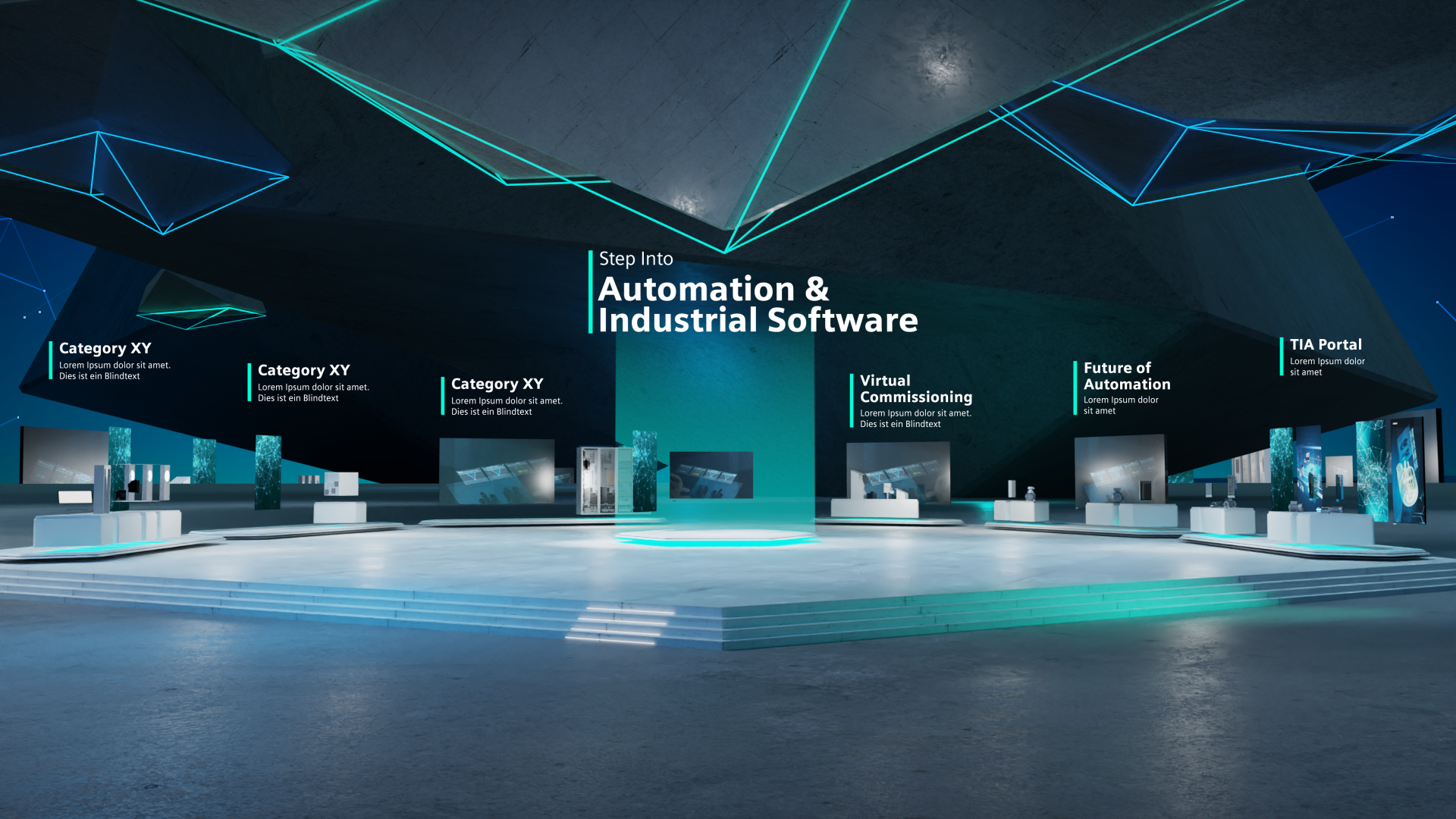 Das innovative Informationsdisplay für Messen von B12-Touch – Headless CMS für Vertrieb